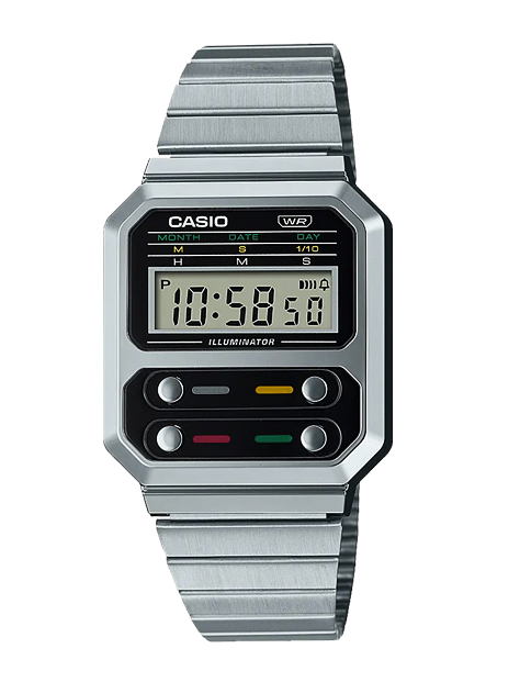 Унисекс часы CASIO Collection A100WE-1AEF
