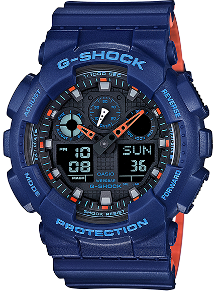 Мужские часы CASIO G-SHOCK GA-100L-2A