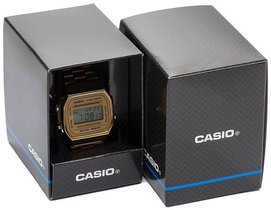Унисекс часы CASIO Collection A-168WG-9