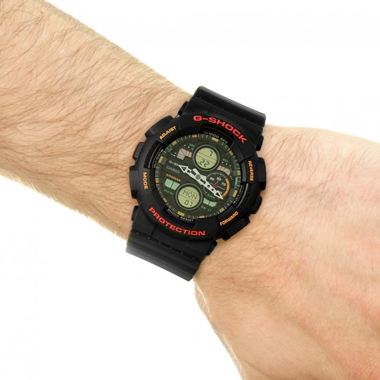 Мужские часы CASIO G-SHOCK GA-140-1A4ER